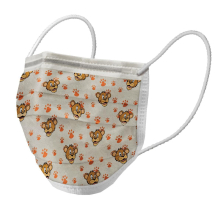 Mask kirurgiline kummiaasadega lastele N50